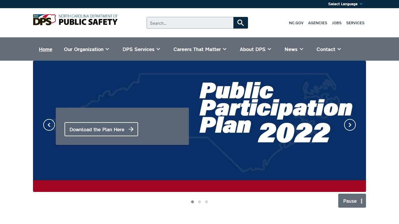 Homepage | NC DPS